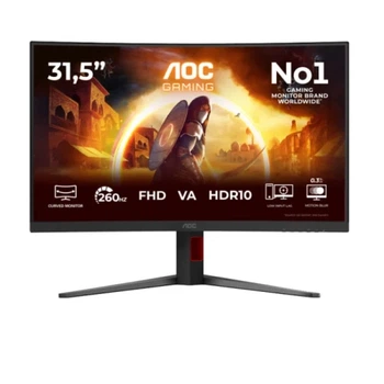 Монитор изогнутый 31.5" AOC C32G4Z, Black