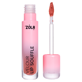 Бархатная матовая помада velour lip Souffle Zola 03 Toffee
