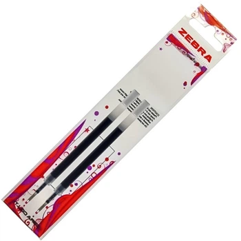 Стрижень гелевий Zebra JF для ручки Sarasa 0,7 синій 2 штуки