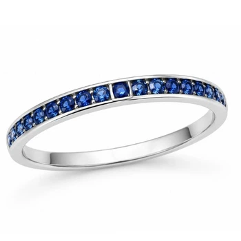 Кольцо серебряное дорожка с фианитами Silver Style 17.5 р. (10095.12 sku:2300103357055)