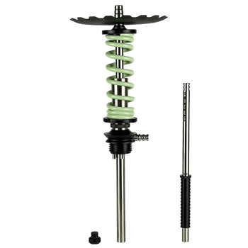 Кальян Trumpet Hookah Rider S White Green (Бело-зелёный, базовый комплект)