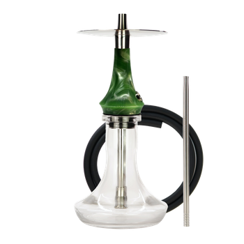 Кальян Totem Hookah Monolit Micra Green Apple (Зелёный, полный комплект)