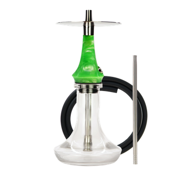 Кальян Totem Hookah Monolit Micra Green Acid (Салатовый, полный комплект)