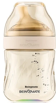 Бутылочка для кормления Beingmate Baby Diamond Glow Crystal Diamond PPSU Rainbow антиколиковая 180 мл