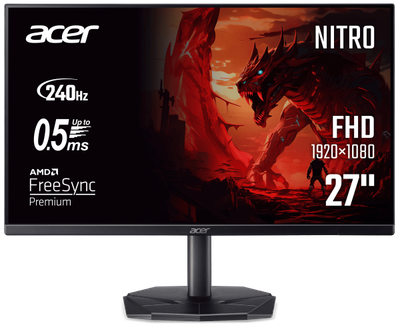 Монитор 27" Acer Nitro KG270W3bmiipx (um.hx0ee.337) Black