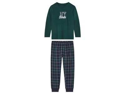 Пижама (лонгслив и штаны) для мальчика Lupilu Ecoprint 457115-1 122-128 см (6-8 years) Комбинированный