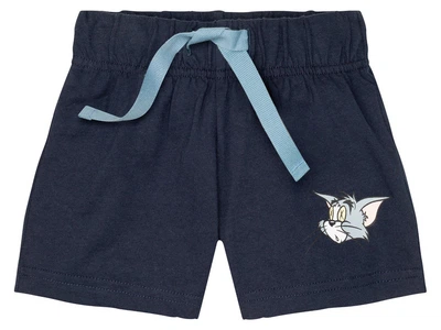 Шорты хлопковые трикотажные для мальчика Disney Tom and Jerry 372996 086-92 см (12-24 months) темно-синий