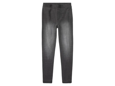 Джеггинсы Skinny двунитка для девочки Pepperts LYCRA® 498046 146-152 см (10-12 years) графитовый