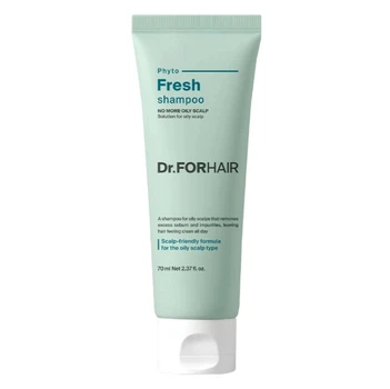 Міцелярний шампунь для жирної шкіри голови Dr.FORHAIR Phyto Fresh Shampoo, 70мл