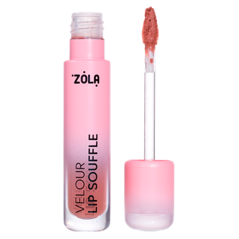 Оксамитова матова помада ZOLA VELOUR LIP SOUFFLE 04 NUDE HAZE
