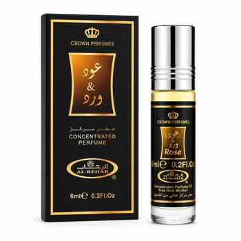 Арабские масляные духи Oud&Rose Al-Rehab 6 мл