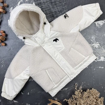 Курточка BEWARM Teddy деми White 86-92 см (4407W86)
