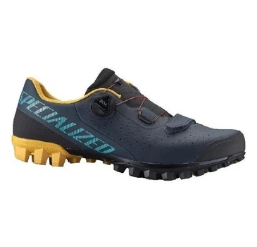 Велообувь Specialized Recon 2 MTB Shoe 2024 45 Blue/Yellow (1092-888818794904)