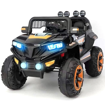 Детский полноприводный электромобиль Monster SP 4X4 120W черный