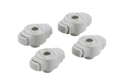 Фіксатор тарілки TAMA QC8-B4 GRAY (4 шт.)