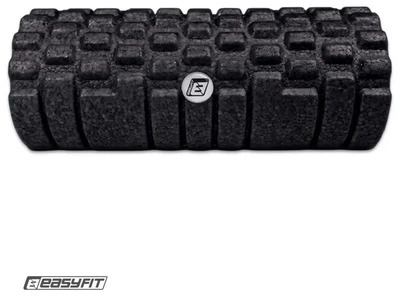 Масажний ролик EasyFit Grid Roller EPP 33 см (Чорний)