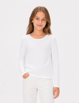 Піжамний лонгслів Primark білий MZTKH044 152