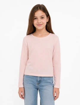 Лонгслів Primark світло-рожевий HICSN924 158
