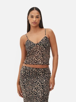 Топ Primark леопардовий DCBTN558 S