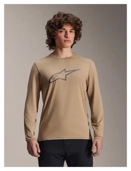Джерсі Alpinestars A-DURA ASTAR LS JERSEY LIGH BROWN, M (ROU_1464019)