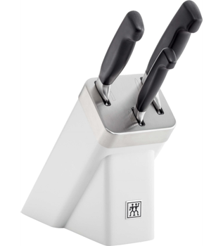 Набір Zwilling Four Star 3 ножів у самозагострюючій підставці (4009839525193)