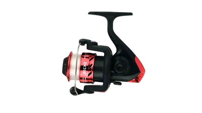 Катушка "GLADIATOR" DK 200 пластик MULTIK кнопка с леской RED