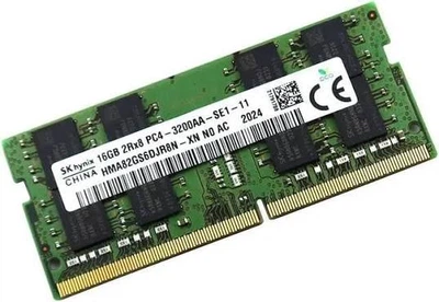 Оперативная память для ноутбука SK hynix 16GB DDR4 3200MHz SO-DIMM 2Rx8 (HMA82GS6DJR8N-XN) код CG-494214984