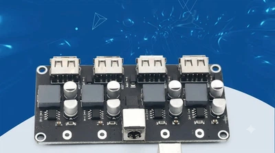 Модуль быстрой зарядки 4-порта USB QC3.0 PD.