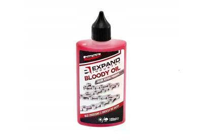 Универсальная смазка для цепи велосипеда EXPAND Chain Bloody Oil (Dry/Wet), 100 мл