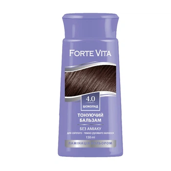 Бальзам тонуючий для волосся "Forte Vita" 4.0 Шоколад, 150 мл