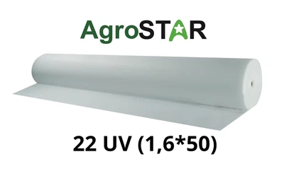 Агроволокно 22 UV біле спанбонд 1,6х50 м для укриття рослин