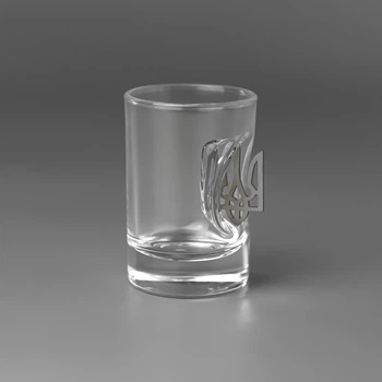 Рюмка (с гербом Украины) VSKLO