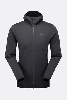 Фліс Rab Evolute Hoody чоловічий Beluga L чорний