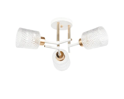 Декоративная люстра INTEREES 6256-3 WH+FG