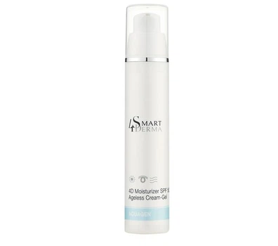 Ультралегкий защитный крем-гель SPF 50 Smart4Derma Aquagen 4D Moisturizer SPF 50 Ageles Cream-Gel 50мл