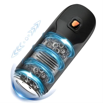 Мужской мастурбатор Loving Joy Rev вращающийся и толкающий (N12954) (5060211968006)