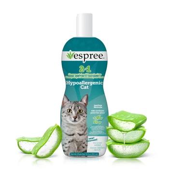 Шампунь-кондиционер для кошек гипоаллергенный Espree Hypoallergenic Cat Shampoo&Conditioner 2in1 355 мл