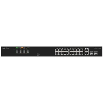 Коммутатор 18 портов неуправляемый Ruijie Reyee RG-ES118FGS-LP PoE