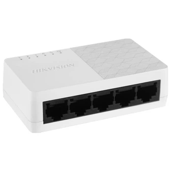 Коммутатор 5 портов неуправляемый Hikvision DS-3E0105D-O