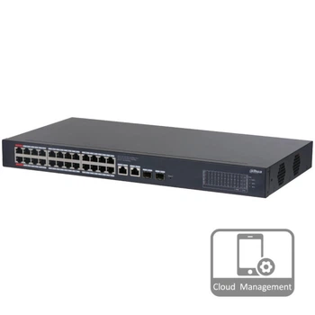 Коммутатор 26 портов управляемый Dahua DH-CS4228-24GT-240 PoE