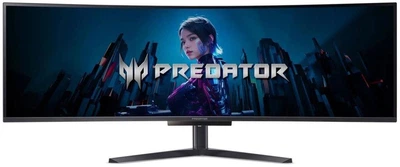 Монитор 49" Acer X49Xbmipphuzx Curved (UM.SXXEE.X01) 5120х1440 (DQHD) QD-OLED 240 Hz