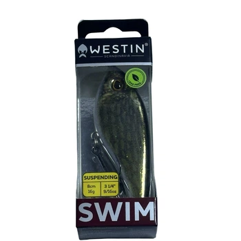 Воблер Westin Swim 8cm 16g (SP) Real Pike,P036-630-051