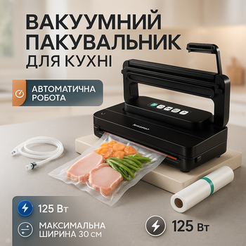 Вакууматор для хранения овощей, Бытовой пищевой вакууматор, Упаковщик вакуумный профессиональный ZK-46