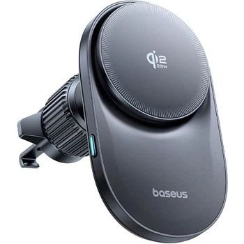 Автодержатель с беспроводной зарядкой Baseus PrimeTrip VC2 Pro Black (C0013N00) [168718]