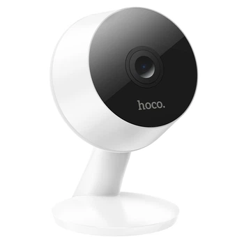 IP-камера Hoco D3 HD Двустороннее аудио, ночное видение, датчик движения, белая (D3 HD)