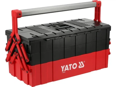 Ящик для инструментов YATO раздвижной пластиковый с 5 лотками 460 x 265 x 208 мм YT-08978