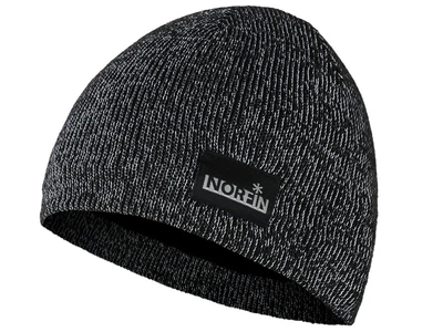 Шапка Norfin COBOLD REFLECTIVE світловідбиваюча акрилова XL сірий