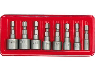 Набір біт VOREL HEX 1/4" 5-13 мм 8 шт 66113