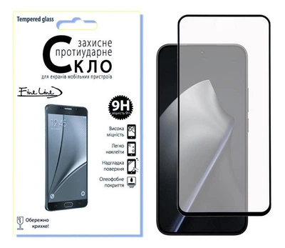 Захисне скло Fine Line Full Glue для Xiaomi 15T/15T Pro (Black)