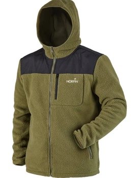 Куртка флис Norfin POLARGUARD GREEN 03 зимняя L 100% полиэстер зеленая